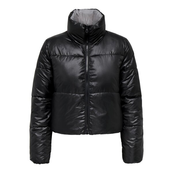 15295422_4237565_front Γυναικείο Μπουφάν Μαύρο ONLY  ONLNEWRICKY REVERSE 15295422 - Image 1