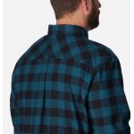 Ανδρικό Πουκάμισο Φανέλα PLUS SIZE COLUMBIA FLARE GUM 1861584 Πράσινο Μαύρο - Image 3