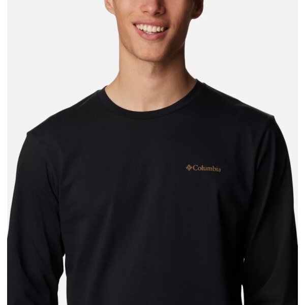 Ανδρική Μπλούζα COLUMBIA 2054553 EXPLORERS CANY Μαύρο - Image 2