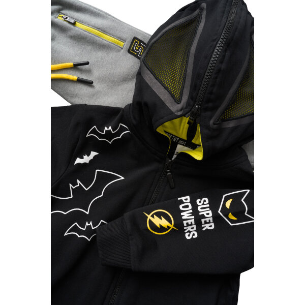 Παιδική Φόρμα με Ζακέτα για Αγόρι Μαύρο 1-5 Ετών 232-1026 - Image 3