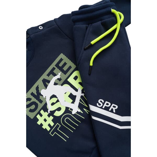 Παιδική Φόρμα για Αγόρι 1-5 Ετών SKATE Μπλέ 232-1040 - Image 3