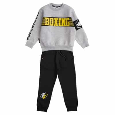 Παιδική φόρμα Αγόρι 6-16 Ετών BOXING Μαύρο Sprint 232-3004