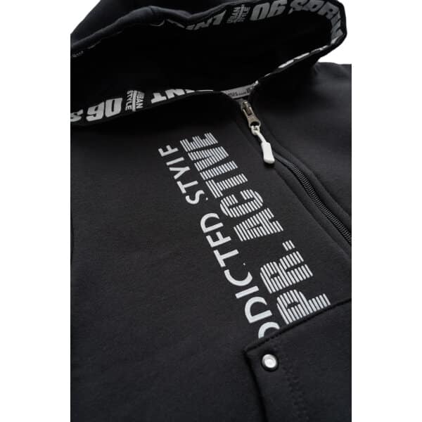 Παιδική Ζακέτα με Κουκούλα Μαύρή Αγόρι 6-16 Ετών  Sprint 232-3053 - Image 3