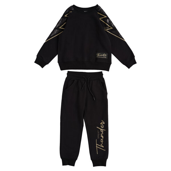 232-4038 BLACK A Παιδική Φόρμα  για Κορίτσι 6-16 Ετών Μαύρο Sprint 232-4038 - Image 1