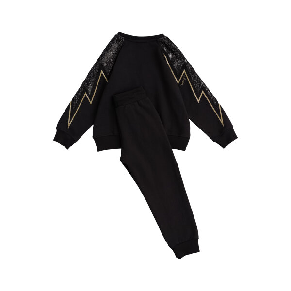 232-4038 BLACK B Παιδική Φόρμα  για Κορίτσι 6-16 Ετών Μαύρο Sprint 232-4038 - Image 2