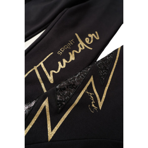 232-4038 BLACK C Παιδική Φόρμα  για Κορίτσι 6-16 Ετών Μαύρο Sprint 232-4038 - Image 3