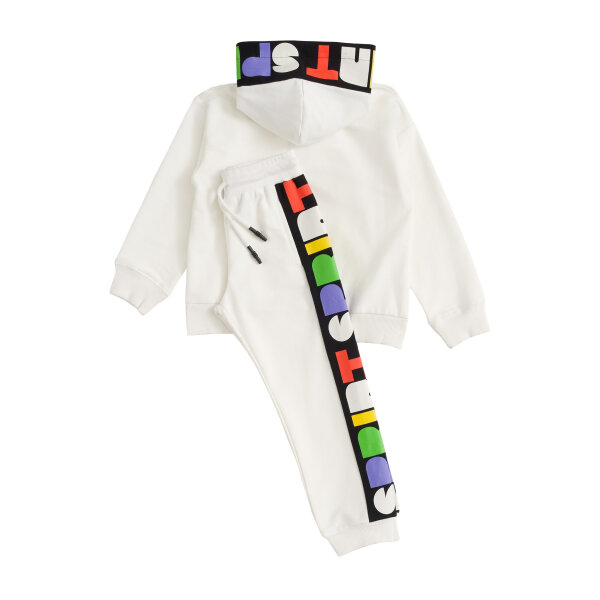 Παιδική Φόρμα Χωρίς Χνούδι για Κορίτσι 6-16 Ετών Λευκό Sprint 232-4049 - Image 2