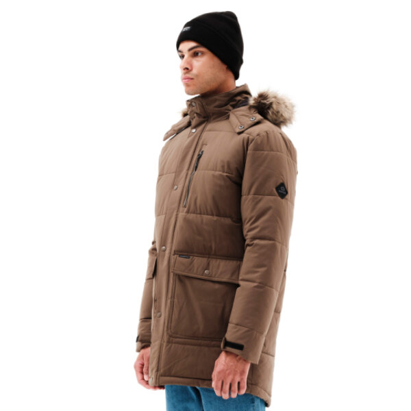 Ανδρικό Μπουφάν PARKA EMERSON 232.EM10.68 Καφέ - Image 4
