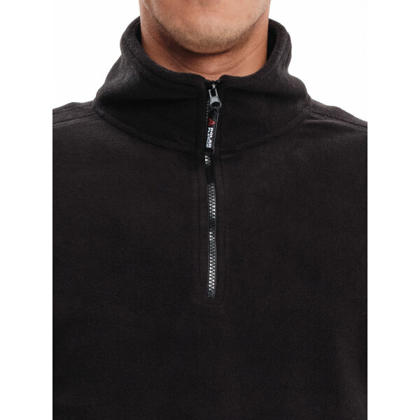 232.EM28.23-BLACK_6 Ανδρική Φούτερ FLEECE EMERSON 232.EM28.23 Μαύρο - Image 6