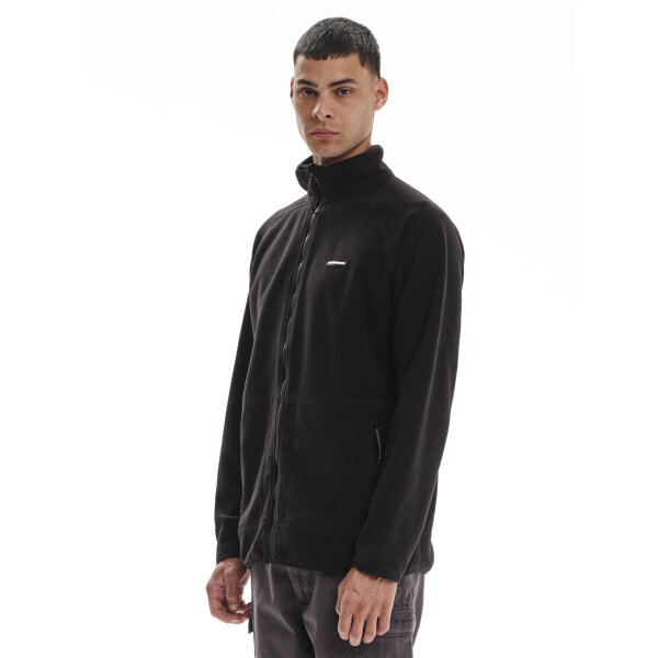 232.EM29.109-BLACK_2 Ανδρική Ζακέτα FLEECE EMERSON 232.EM29.109A Μαύρο - Image 2