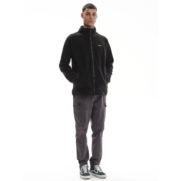 232.EM29.109-BLACK_4 Ανδρική Ζακέτα FLEECE EMERSON 232.EM29.109A Μαύρο - Image 4