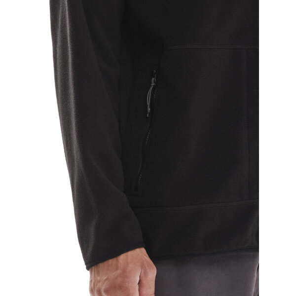 232.EM29.109-BLACK_7 Ανδρική Ζακέτα FLEECE EMERSON 232.EM29.109A Μαύρο - Image 7
