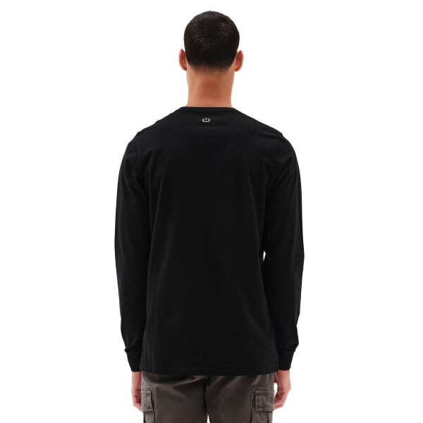 Ανδρική Μπλούζα Μακό  EMERSON 232.EM31.01 Μαύρο - Image 3