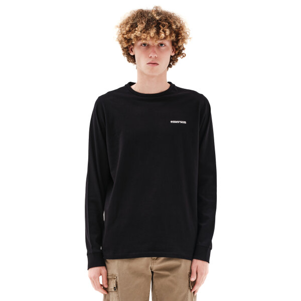 Ανδρική Μπλούζα Μακό  EMERSON 232.EM31.07 Μαύρο - Image 1