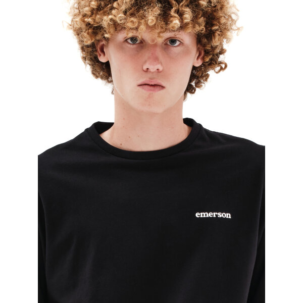 Ανδρική Μπλούζα Μακό  EMERSON 232.EM31.07 Μαύρο - Image 6