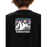 Ανδρική Μπλούζα Μακό EMERSON 232.EM31.07 Μαύρο - Image 7
