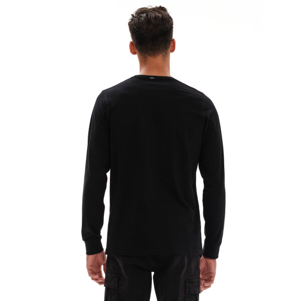 Ανδρική Μπλούζα Μακό  EMERSON 232.EM31.30 Μαύρο - Image 3