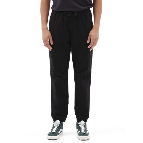 232.EM42.07-BLACK_1 Ανδρικό Παντελόνι CARGO EMERSON 232.EM42.07 Μαύρο - Image 1