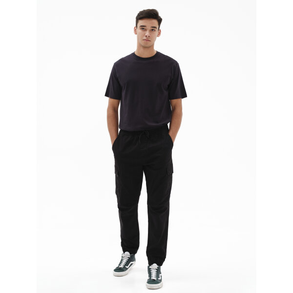Ανδρικό Παντελόνι CARGO EMERSON 232.EM42.07 Μαύρο - Image 4