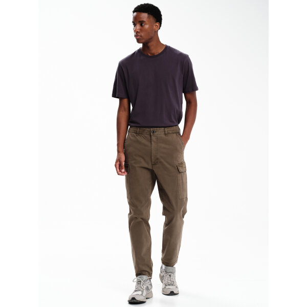 Ανδρικό Παντελόνι CARGO EMERSON 232.EM42.102 Χακί - Image 4