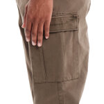 Ανδρικό Παντελόνι CARGO EMERSON 232.EM42.102 Χακί - Image 6