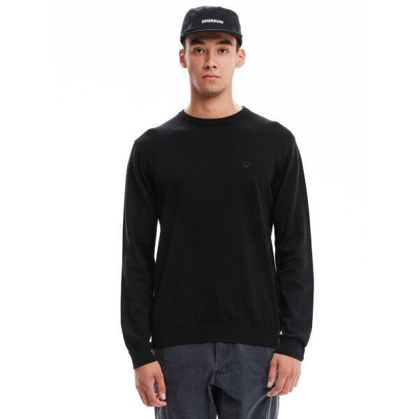 232.EM70.90-BLACK_1 Ανδρικό Πλεκτό EMERSON 232.EM70.90 Μαύρο - Image 1