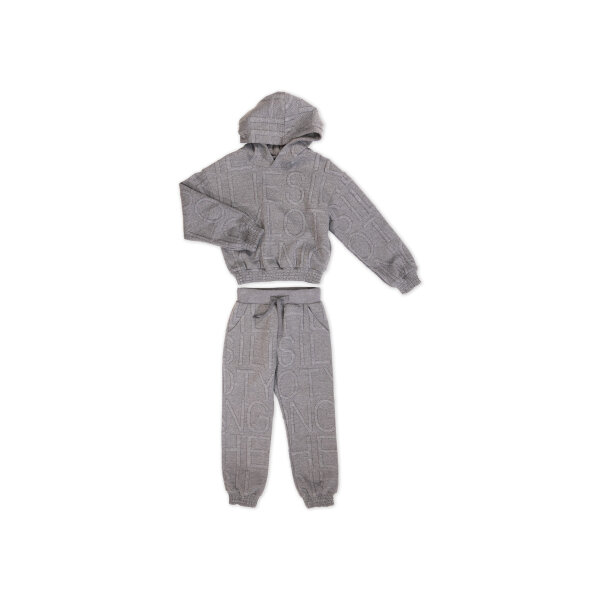 38412 ΠΑΙΔΙΚΟ ΣΕΤ ΦΟΡΜΑ ΓΚΡΙ ΜΕ ΚΟΥΚΟΥΛΑ ΚΟΡΙΤΣΙ 8-16ΕΤΩΝ NEW COLLEGE 44-38412 - Image 1