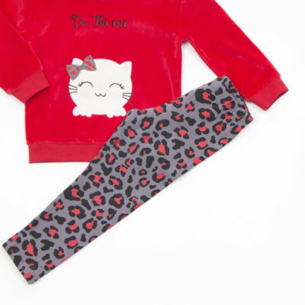 ΠΑΙΔΙΚΟ ΣΕΤ ΚΟΛΑΝ ΒΕΛΟΥΔΙΝΟ ΚΟΚΚΙΝΟ TRAX 44740 - Image 3