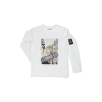 ΠΑΙΔΙΚΗ ΜΠΛΟΥΖΑ ΑΓΟΡΙ 8-16 ΕΤΩΝ ΛΕΥΚΗ NEW COLLEGE  44-9004