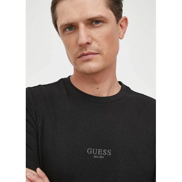 Ανδρική Μπλούζα GUESS M2YI72I3Z14-JBLK Μαύρο - Image 6