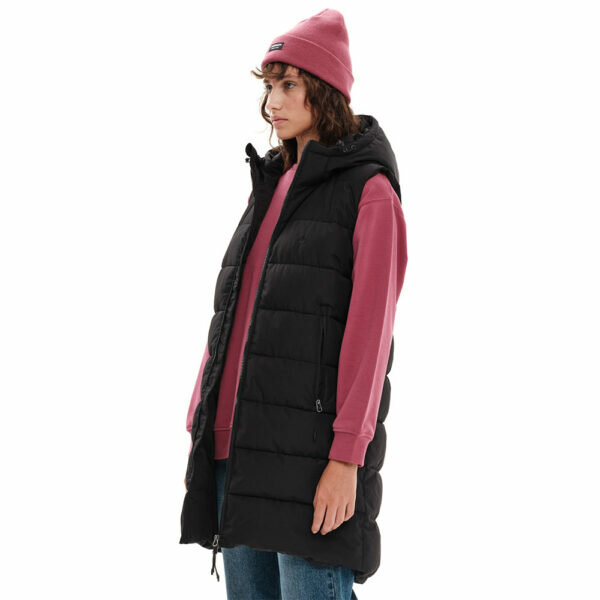 Γυναικείο Αμάνικο Μπουφάν Emerson 232.EW10.93 Μαύρο - Image 2