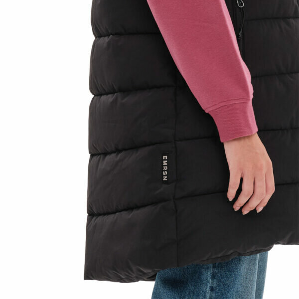 Γυναικείο Αμάνικο Μπουφάν Emerson 232.EW10.93 Μαύρο - Image 5