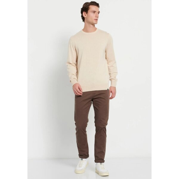 Ανδρική Πλεκτή Μπλούζα FUNKY BUDDHA FBM008-001-09 Μπεζ - Image 3