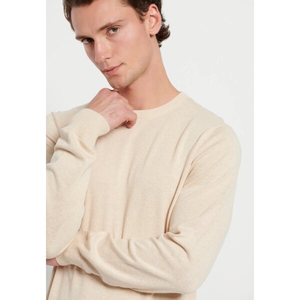 Ανδρική Πλεκτή Μπλούζα FUNKY BUDDHA FBM008-001-09 Μπεζ - Image 4