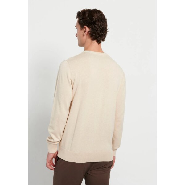 Ανδρική Πλεκτή Μπλούζα FUNKY BUDDHA FBM008-001-09 Μπεζ - Image 5