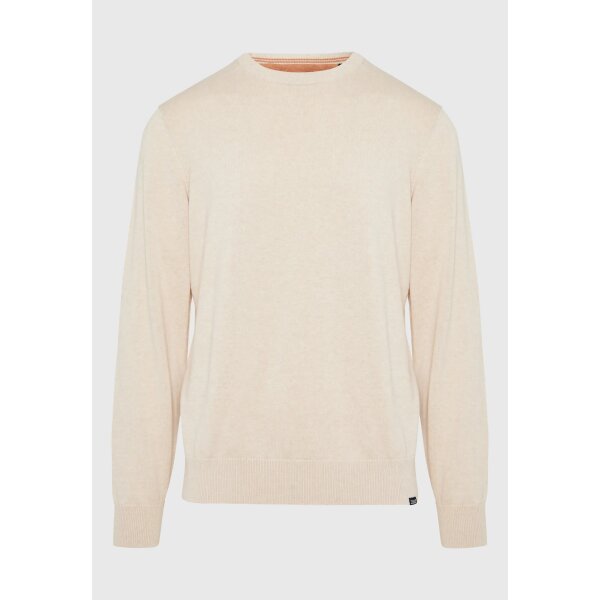 Ανδρική Πλεκτή Μπλούζα FUNKY BUDDHA FBM008-001-09 Μπεζ - Image 1