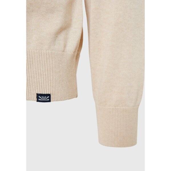 Ανδρική Πλεκτή Μπλούζα FUNKY BUDDHA FBM008-001-09 Μπεζ - Image 7