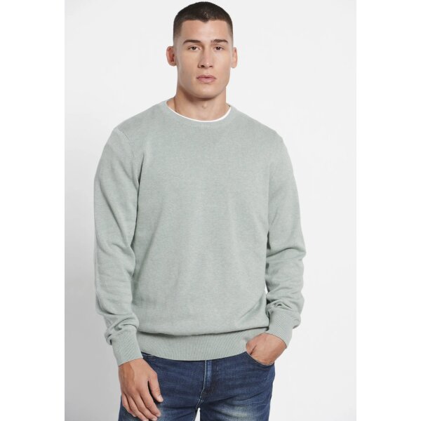 Ανδρική Πλεκτή Μπλούζα FUNKY BUDDHA FBM008-001-09 Μέντα - Image 1