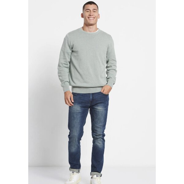 Ανδρική Πλεκτή Μπλούζα FUNKY BUDDHA FBM008-001-09 Μέντα - Image 2