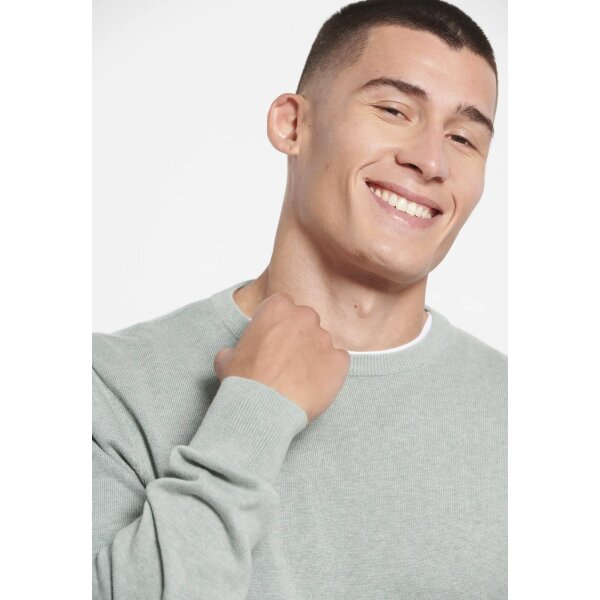 Ανδρική Πλεκτή Μπλούζα FUNKY BUDDHA FBM008-001-09 Μέντα - Image 3
