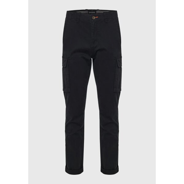 Ανδρικό Παντελόνι Cargo FUNKY BUDDHA FBM008-002-02 Μαύρο - Image 1