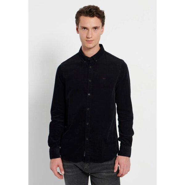 Ανδρικό Πουκάμισο FUNKY BUDDHA CASUAL FBM008-002-05 Μπλε - Image 2