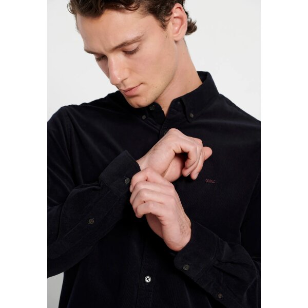 Ανδρικό Πουκάμισο FUNKY BUDDHA CASUAL FBM008-002-05 Μπλε - Image 4