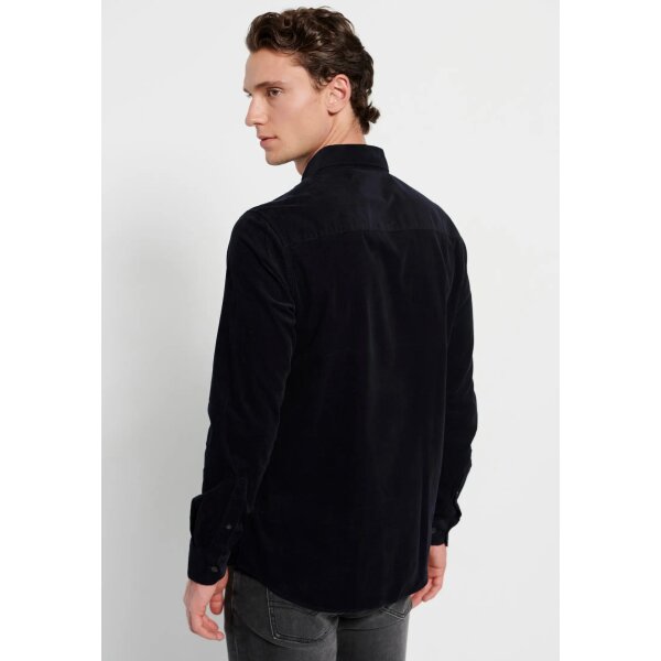 Ανδρικό Πουκάμισο FUNKY BUDDHA CASUAL FBM008-002-05 Μπλε - Image 5