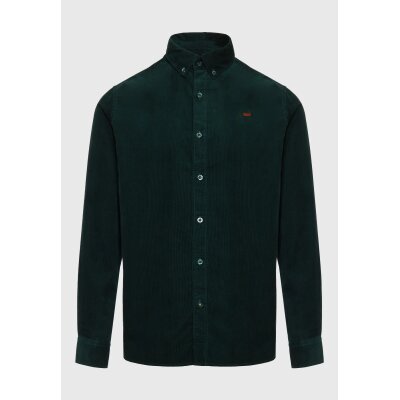 Ανδρικό Πουκάμισο FUNKY BUDDHA CASUAL FBM008-002-05 Πράσινο