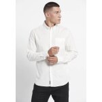 Ανδρικό Πουκάμισο FUNKY BUDDHA BASIC FBM008-003-05 Λευκό