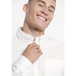 Ανδρικό Πουκάμισο FUNKY BUDDHA BASIC FBM008-003-05 Λευκό - Image 3