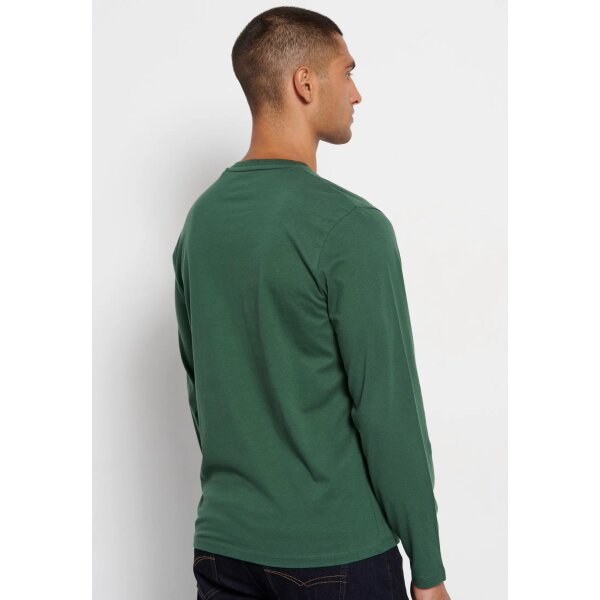 Ανδρική Μπλούζα Μακρύ Μανίκι FUNKY BUDDHA FBM008-020-07 Πράσινο - Image 5