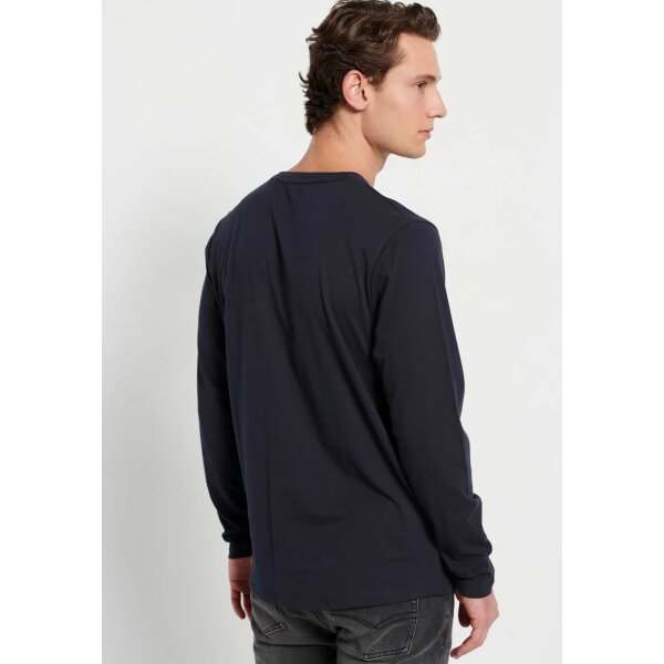 Ανδρική Μπλούζα Μακρύ Μανίκι FUNKY BUDDHA FBM008-020-07 Μπλε - Image 5