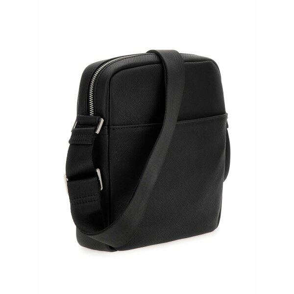 HMECSA_P3158_BLA_4 Ανδρική Τσάντα  GUESS CRTS SFFN HMECSAP3158 Μαύρο - Image 4